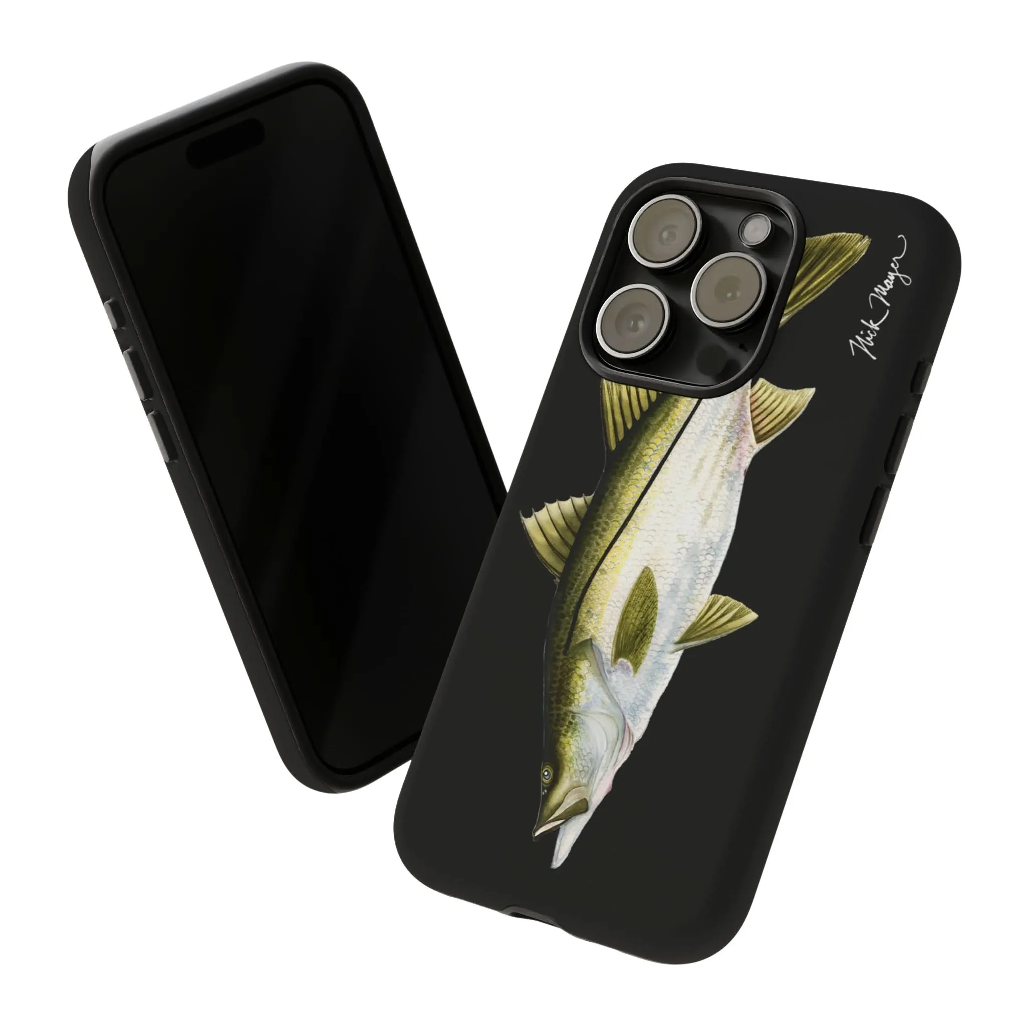 Snook Black iPhone 15 Case