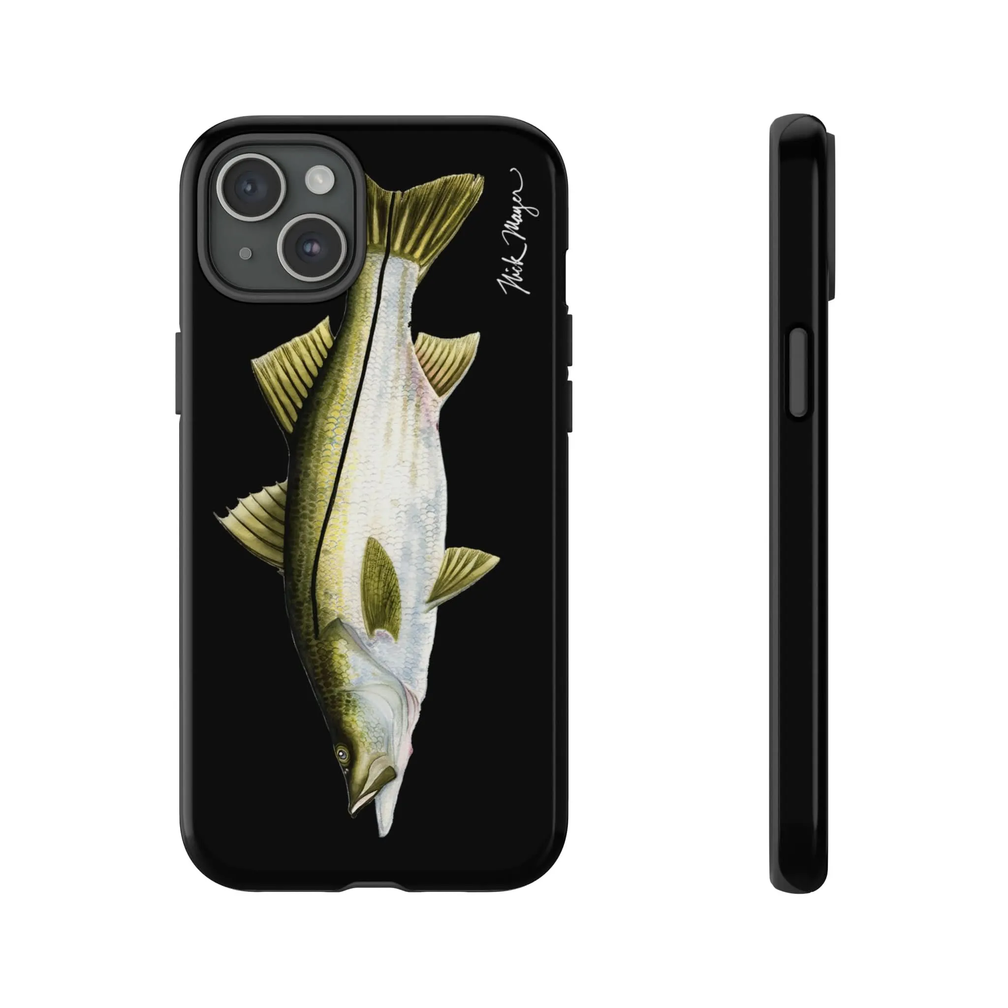 Snook Black iPhone 15 Case