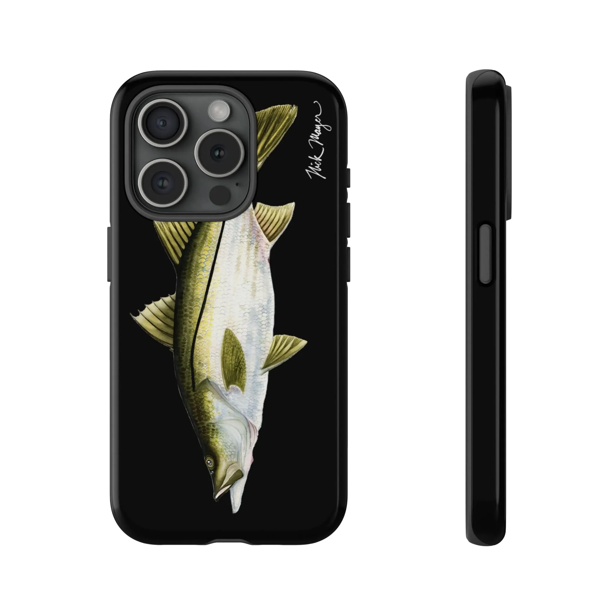 Snook Black iPhone 15 Case