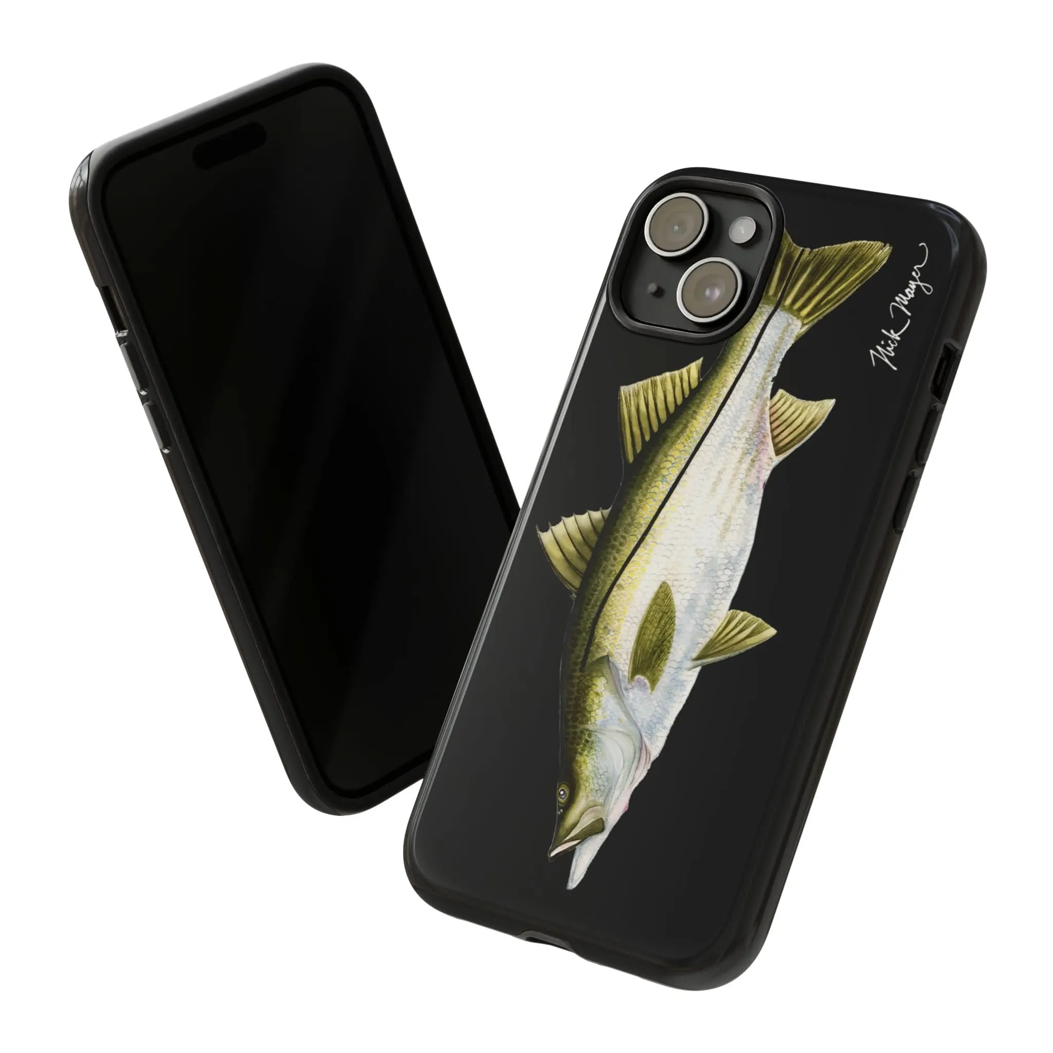 Snook Black iPhone 15 Case