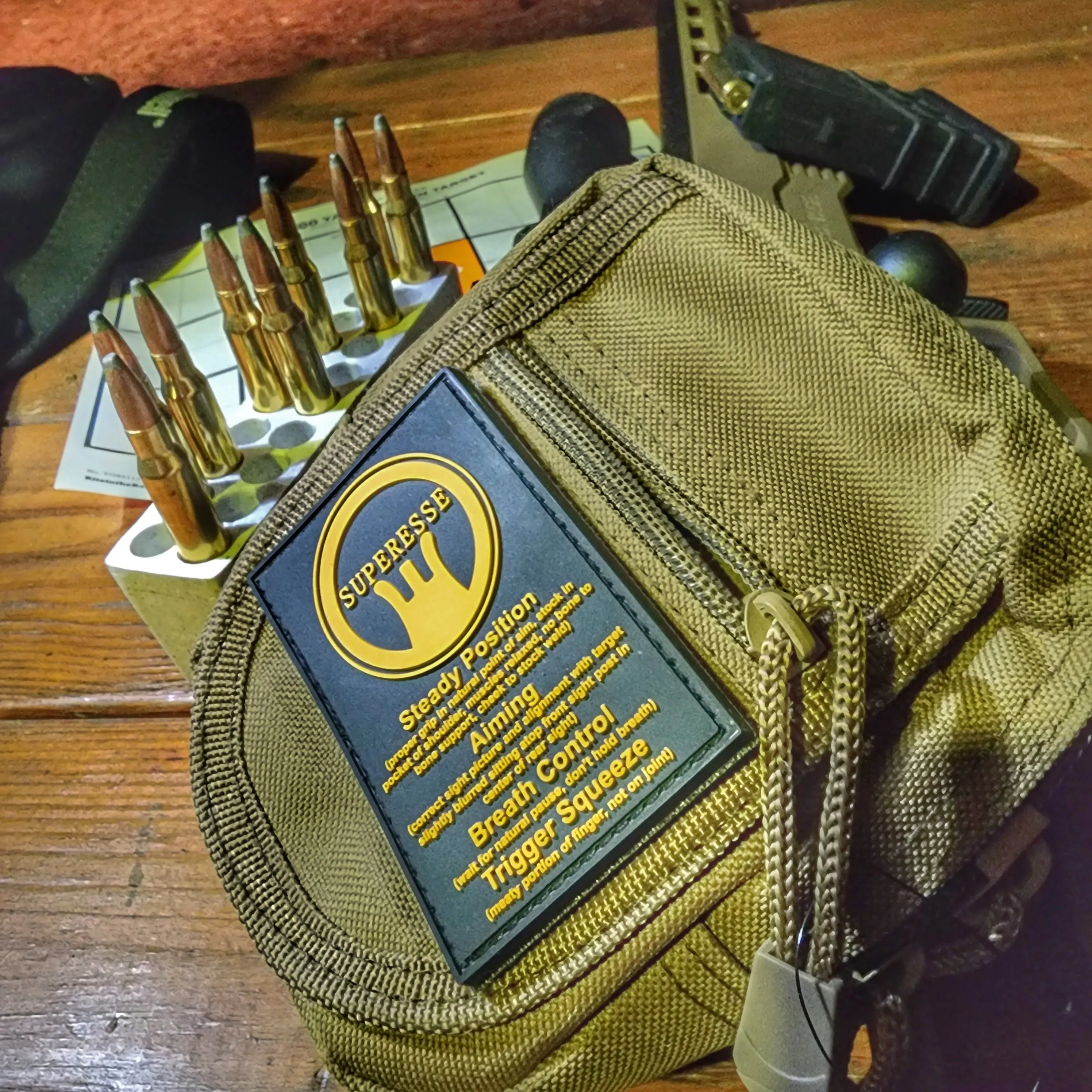 Storage Pocket Patch: Marksmanship Fundamentals