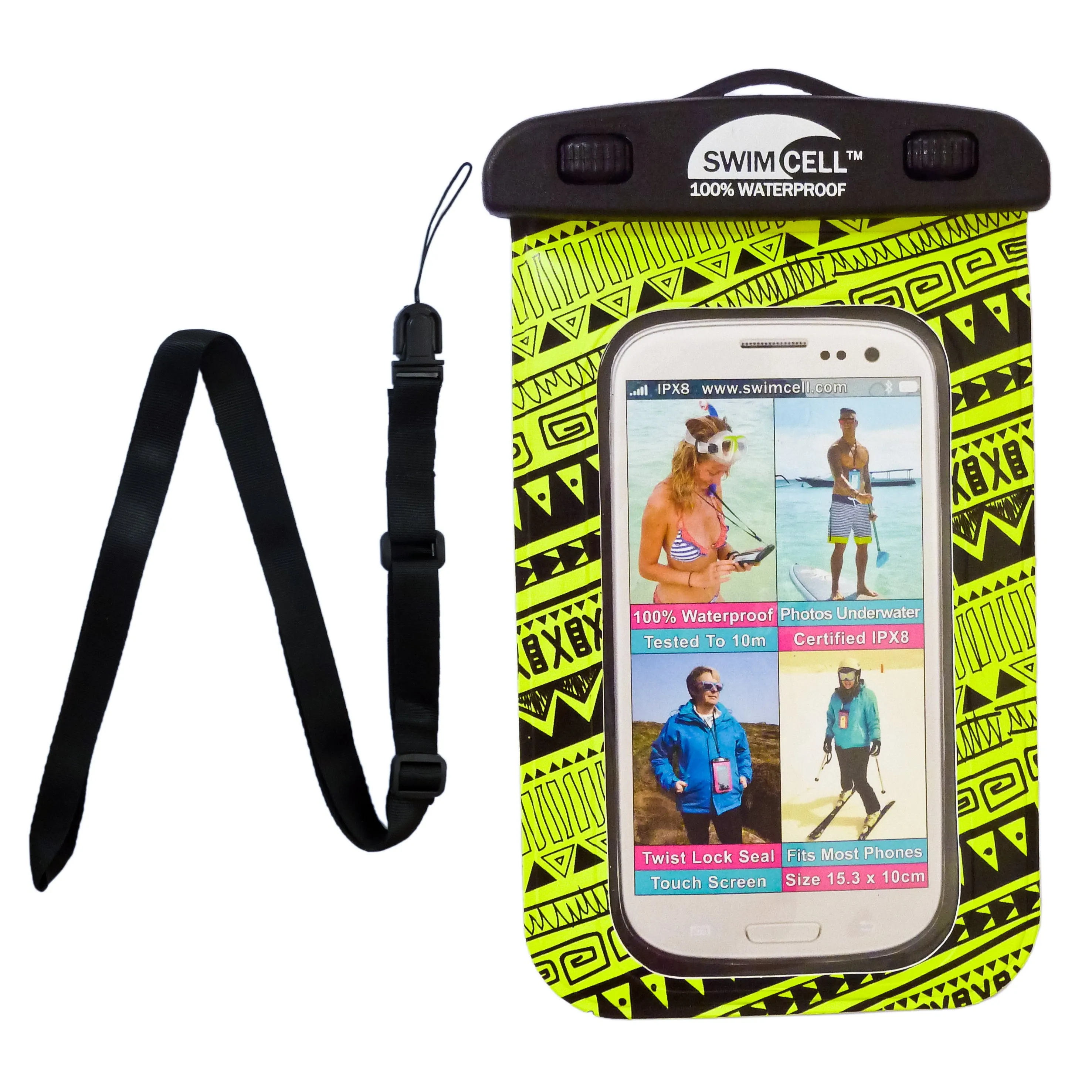 Swimcell 100% Waterproof Phone Case Standard