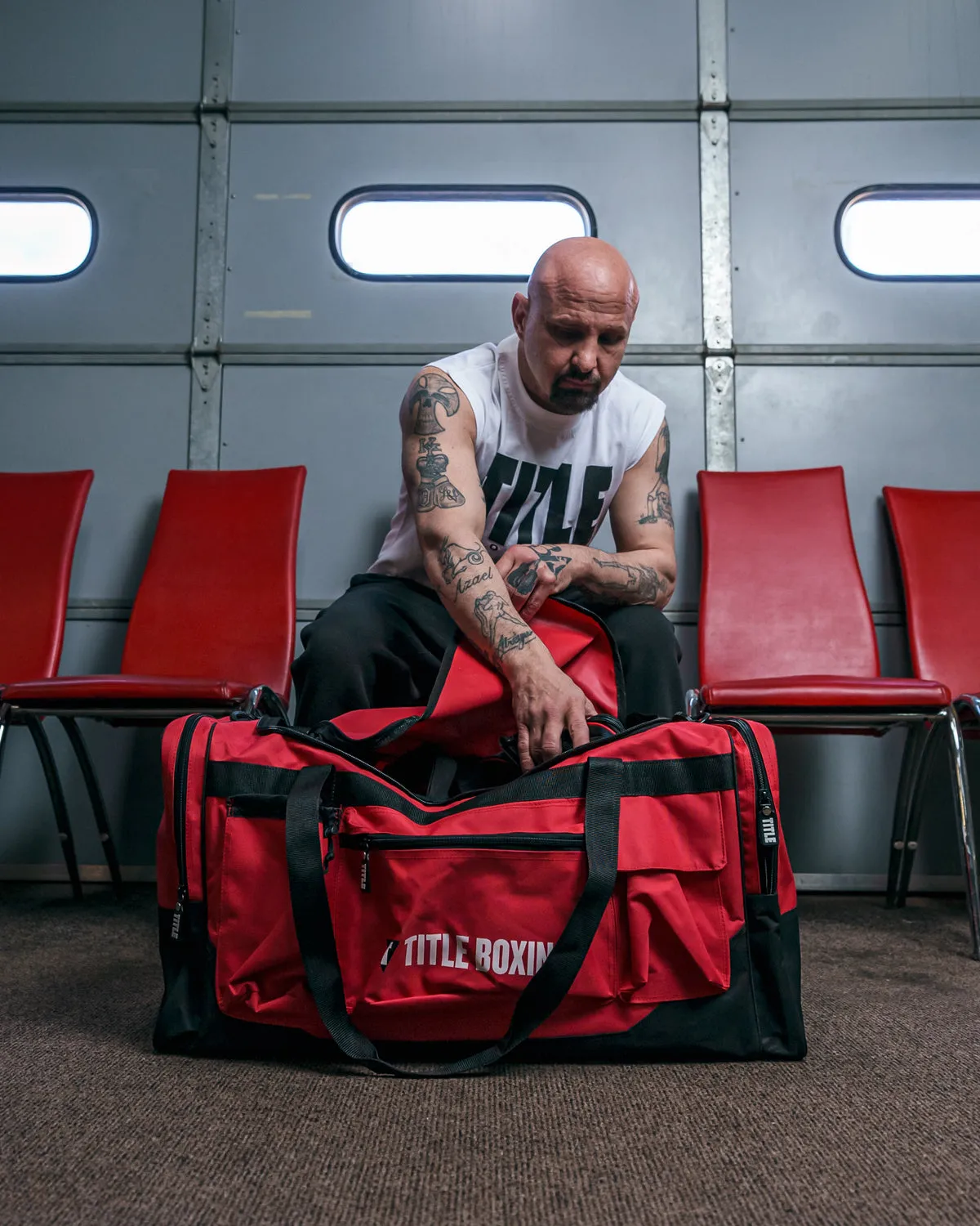 TITLE Boxing Deluxe Gear Bag