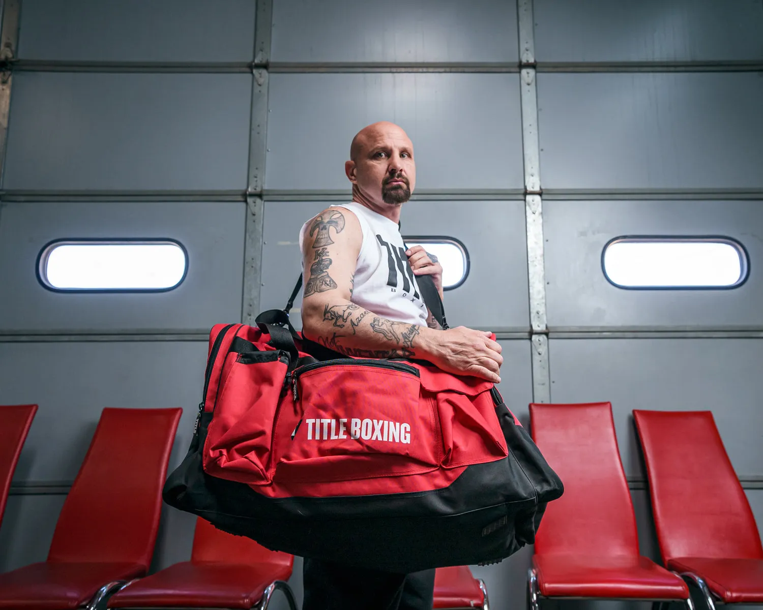 TITLE Boxing Deluxe Gear Bag