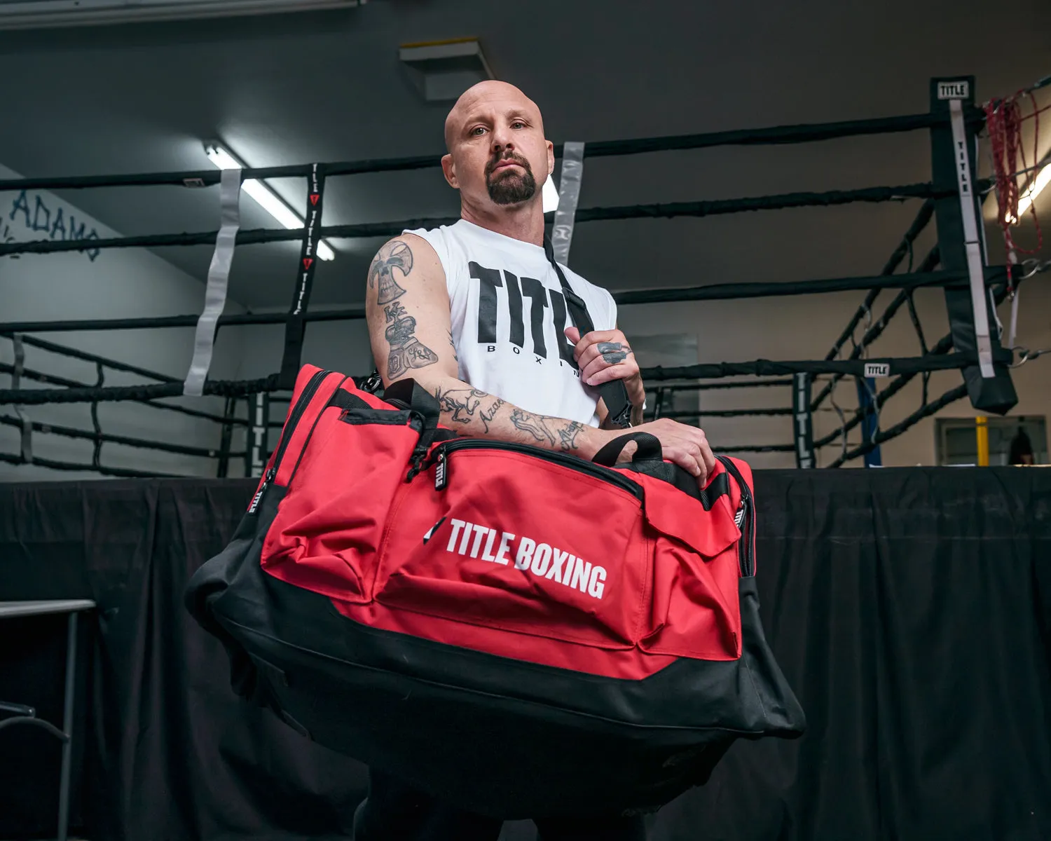 TITLE Boxing Deluxe Gear Bag