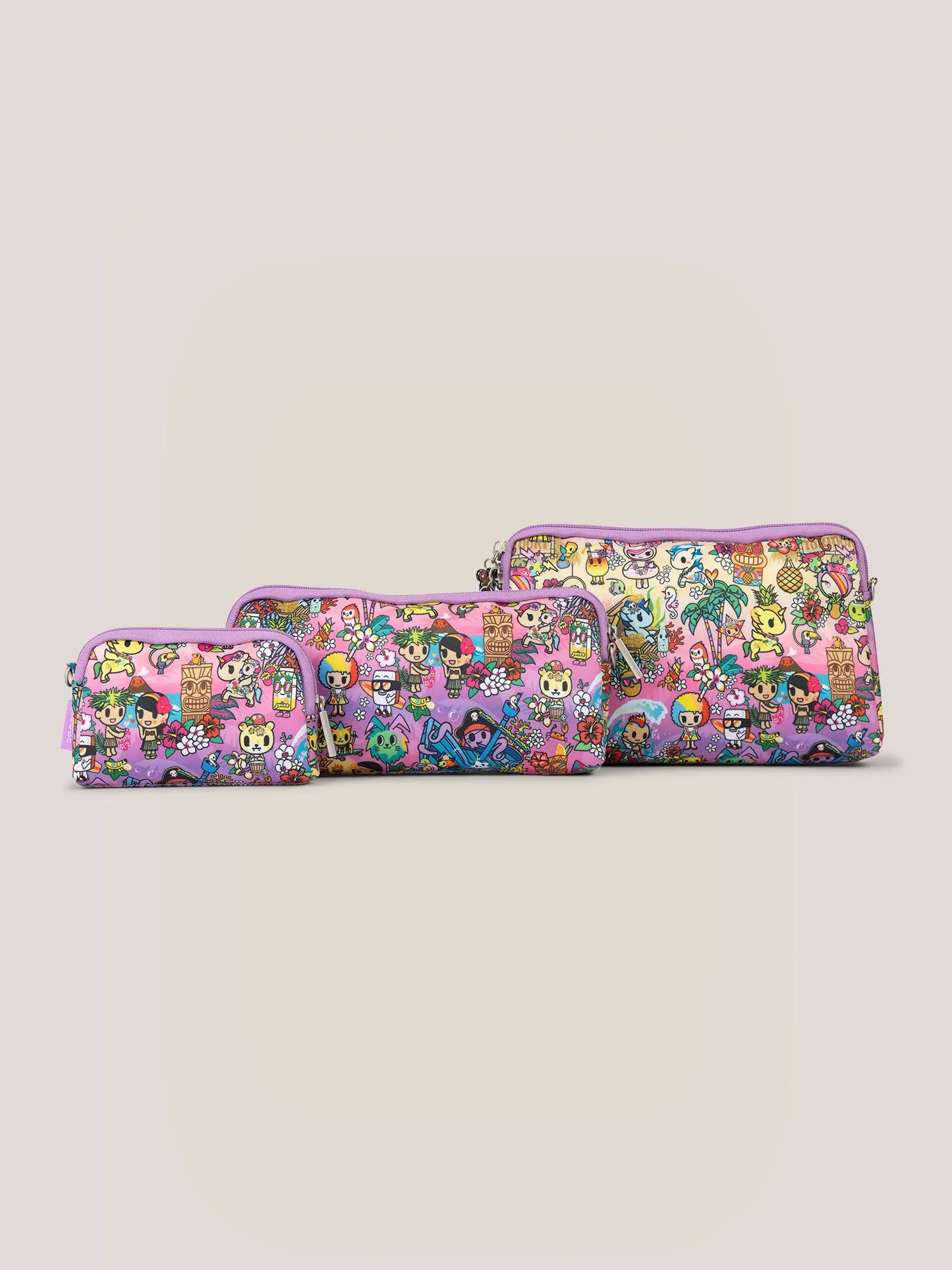 tokidoki Be Set 3-piece Pouch Set - toki tiki